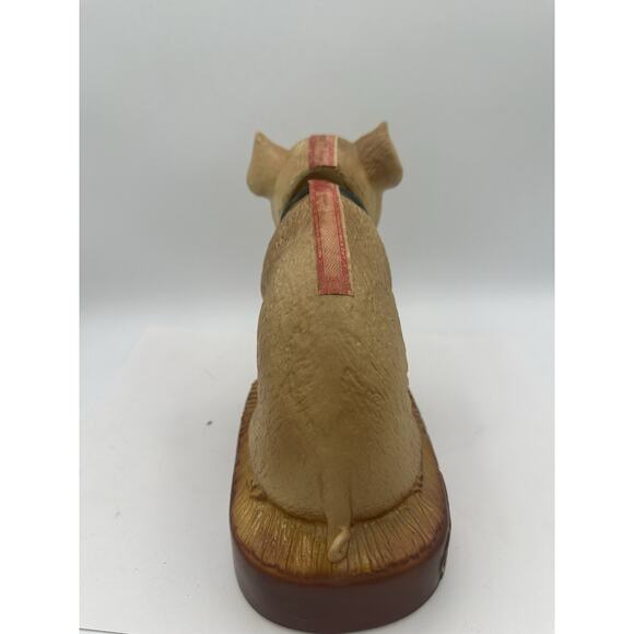 The Iowa Hog, Daviess County 1978 Liquor Decanter, Ceramic, Blue Ribbon. - Picture 5 of 7